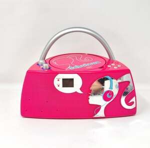 Barbie Glamtastic Boombox Fabulous Barbie CD Player Radio music stereo player